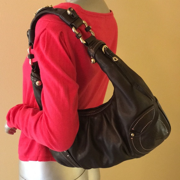 Juicy Couture Vintage Genuine Leather Shoulder Bag - Picture 2 of 15